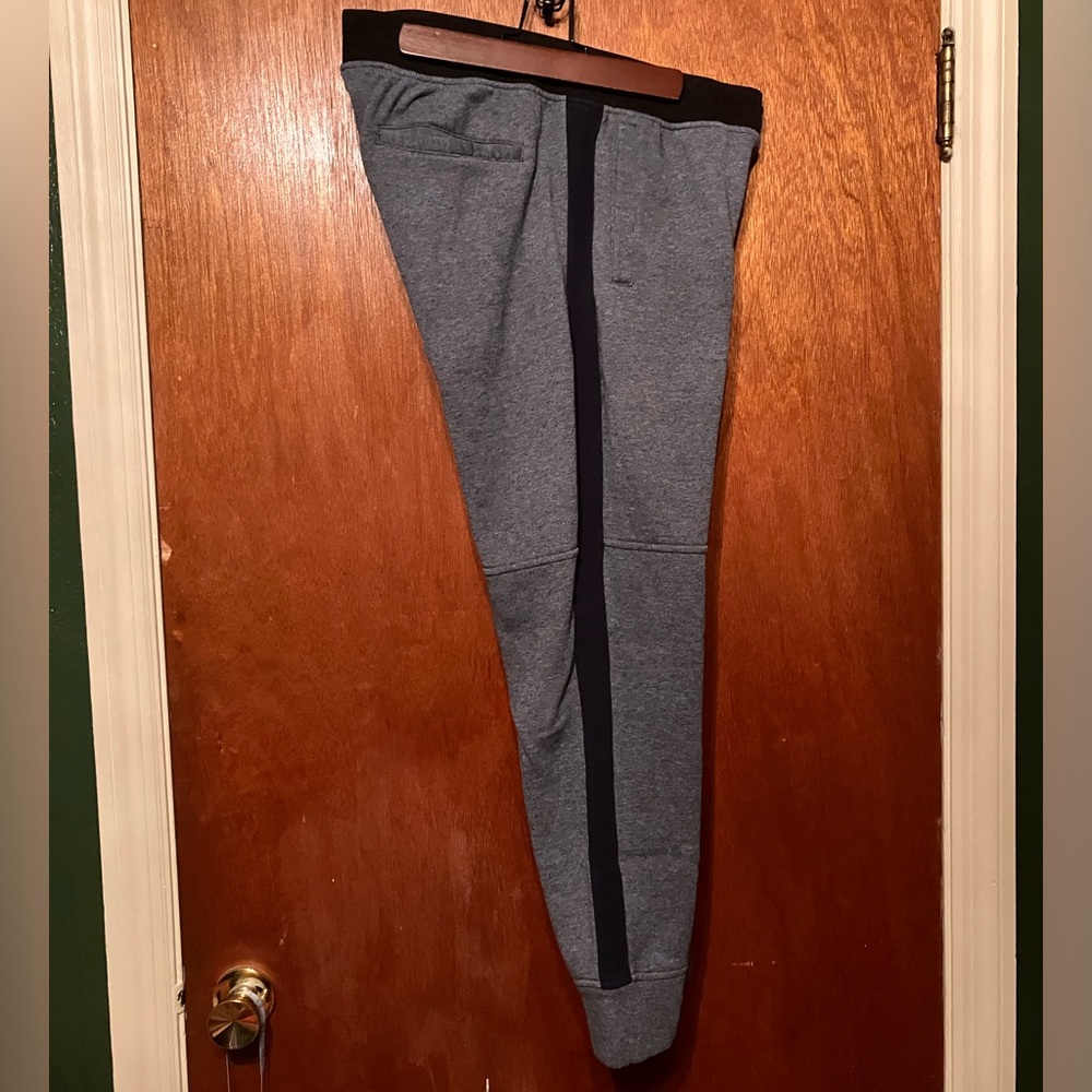 Reaction Kenneth Cole Men’s Jogger Sweats Blue/Gray Large L L/G
